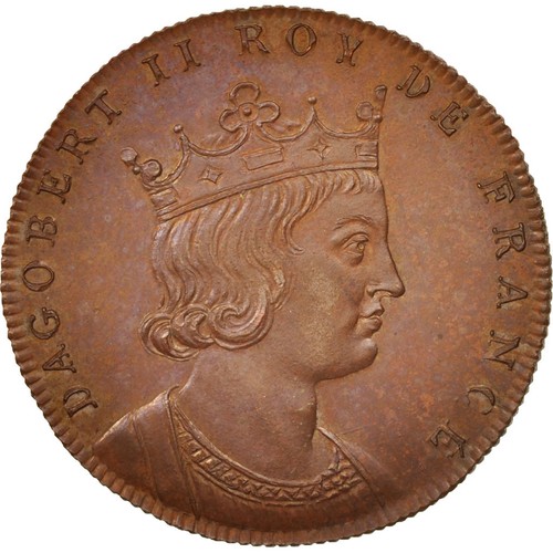 France medal dagobert - dagobert, ii