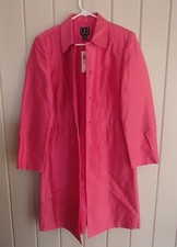 International Concepts Women's Pink Jacket Long Blazer Petite Size 14P NWT