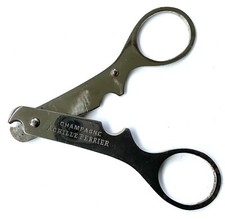 COUPE MUSELET CHAMPAGNE ACHILLE PERRIER EPERNAY KORKENZIEHER CORKSCREW CAVATAPPI