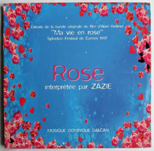 ZAZIE - CD SINGLE PROMO "ROSE"
