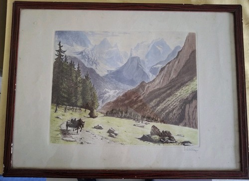 Pralognan vanoise chemin - la,