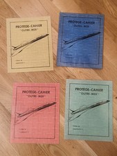 Lot de 4 protège cahier outre