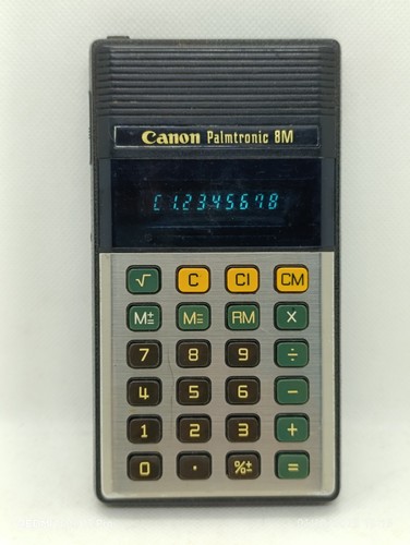Calculatrice vintage canon - canon, 8m