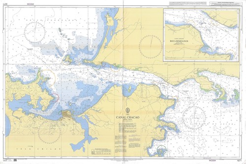 Carte nautique canal - nautique,