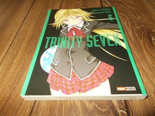 Manga trinity seven tome - trinity, /