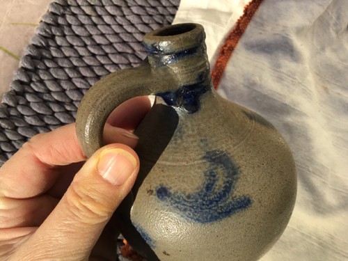 Rare petite cruche gres - petite, en