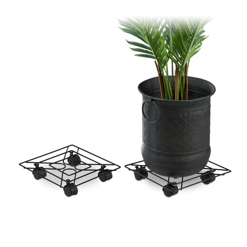 Support roulant plantes