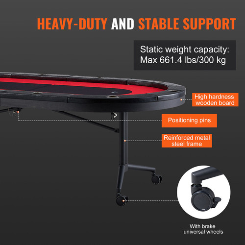 Table poker casino - de, ovale