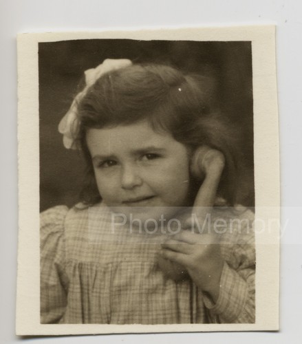 Portrait fillette au - fillette,