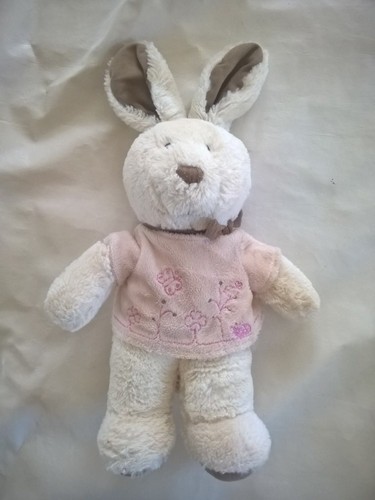 Peluche doudou lapin - , blanc