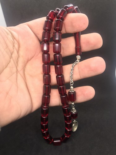 Amber misbaha tasbih prayer - misbaha,