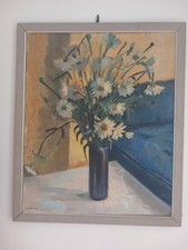 Huile sur toile - huile,