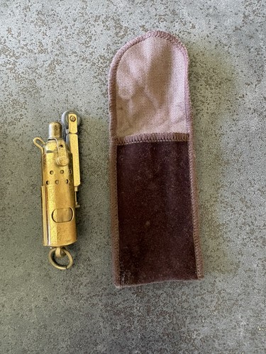 Ancien briquet tempête - briquet, laiton