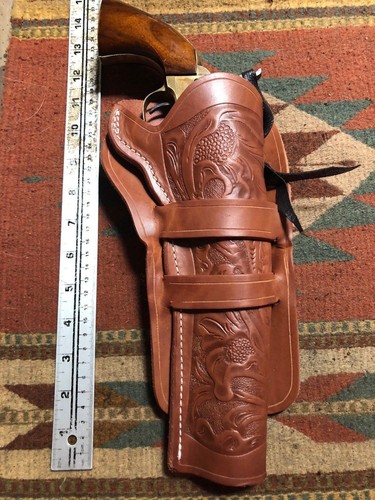 Western leather holster floral - western,