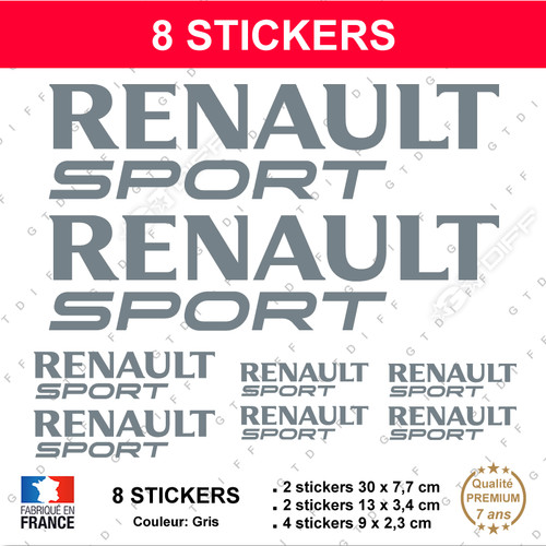 Stickers renault sport - stickers, rs