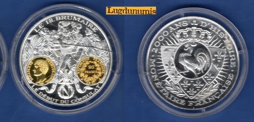 Médaille francs bonaparte - médaille,