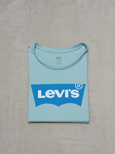 Shirt levi bleu turquoise - t-shirt, levi's