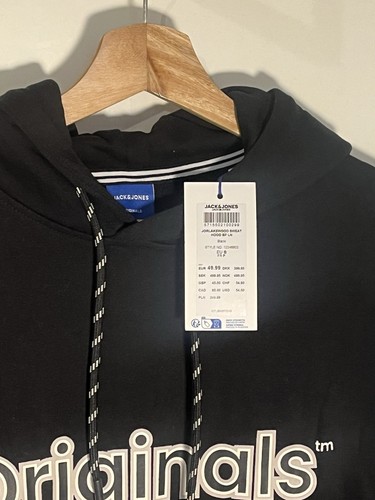Sweat capuche noir jack - sweat,