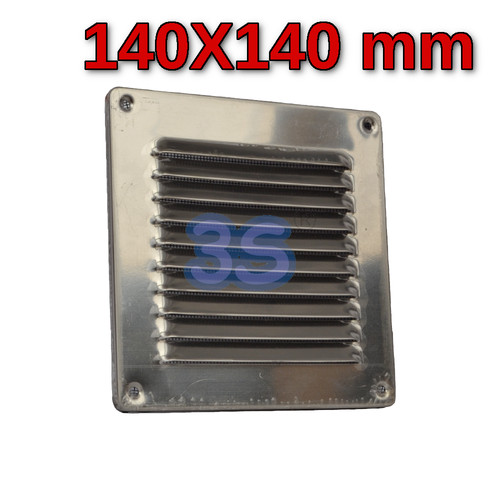 Grille acier inox 14x14 cm - grille,