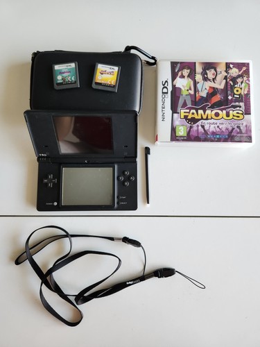 Nintendo dsi noire avec - nintendo, jeux