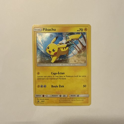 Carte pokémon pikachu - carte,