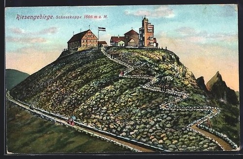 Carte postale snowkoppe - carte, /