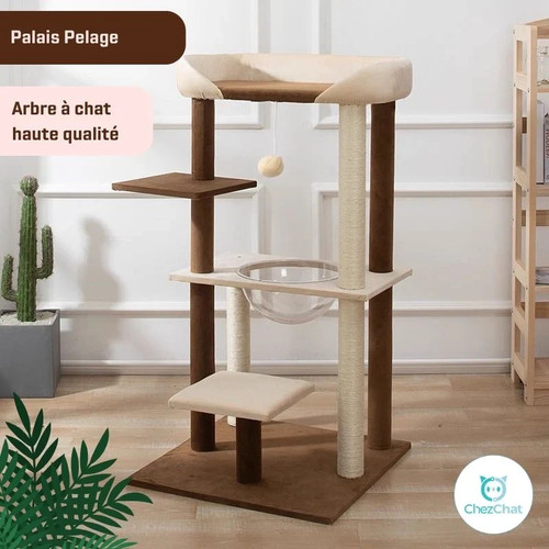 Arbre chat robuste 115 cm - arbre, à