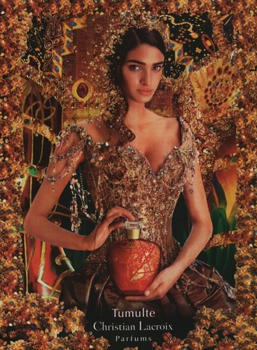 Publicité papier parfum - papier,