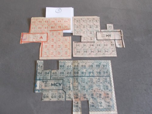 Guerre tickets de - guerre,