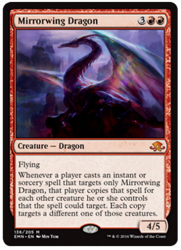 Mtg magic mirrorwing dragon - magic,