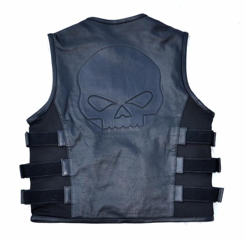 Gilet veste jacket - en, cuir