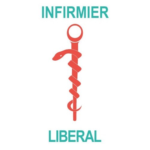Caducée infirmier libéral