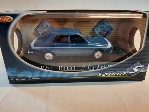 Solide renault r12 - r12, gordini