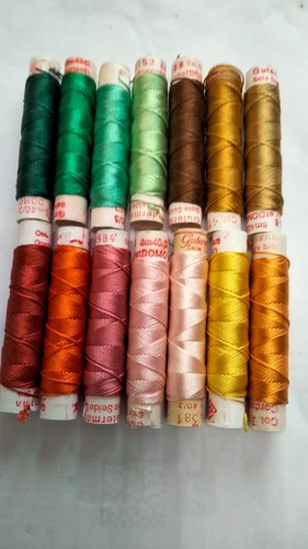 Mercerie ancienne 14 bobines - ancienne,