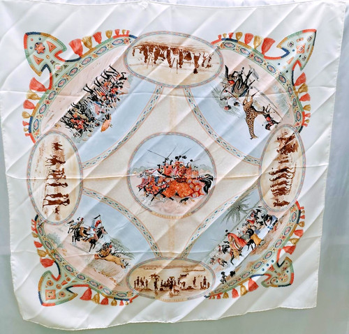 écharpe hermes carre - Écharpe,