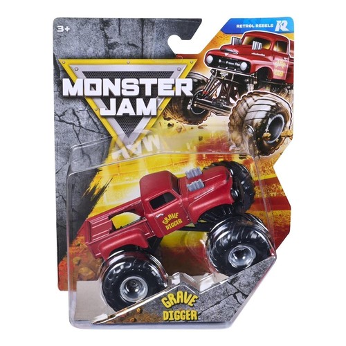 Monster jam series retro - monster,