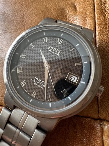 Montre seiko solar titanium - solar,