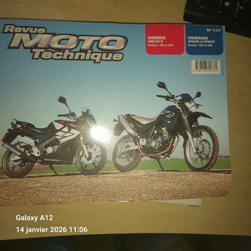 Rtm 137 honda cbr125r yamaha - rtm,