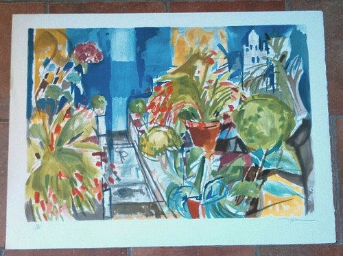 Lithographie originale signée