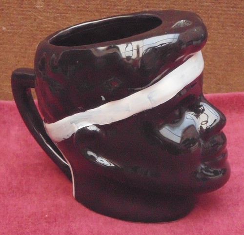 Ancien pichet carafe barbotine - pichet,