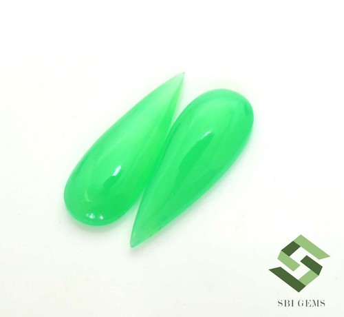 Paire cabochon poire - paire,