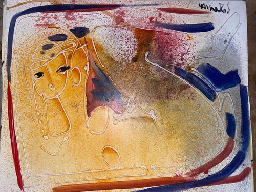 Hrasarkos 50x40 sur papier - hrasarkos,