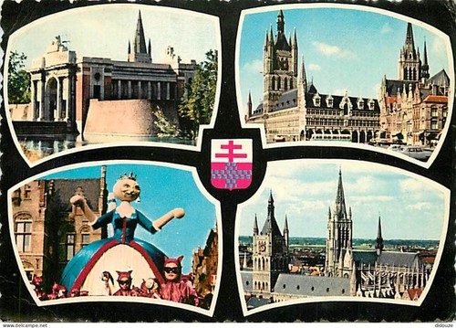 Carte postale belgique - carte,