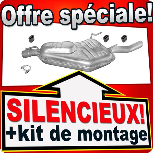 Silencieux arriere pour - silencieux,