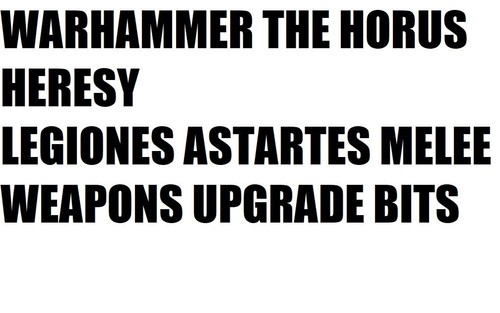 Warhammer the horus - horus, heresy