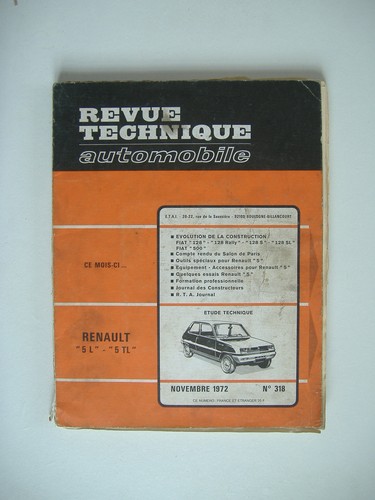 Revue technique rta - revue,