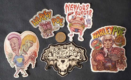 Stickers autocollants - 5x,