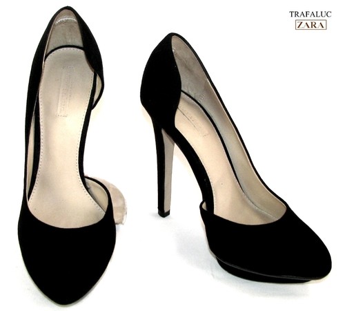Zara escarpins talons 12 - escarpins,