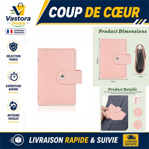 Porte cartes similicuir - porte-cartes,