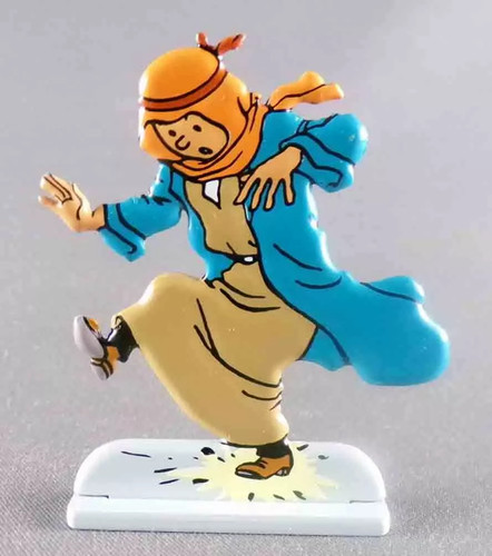 Tintin figurine silhouette - -,